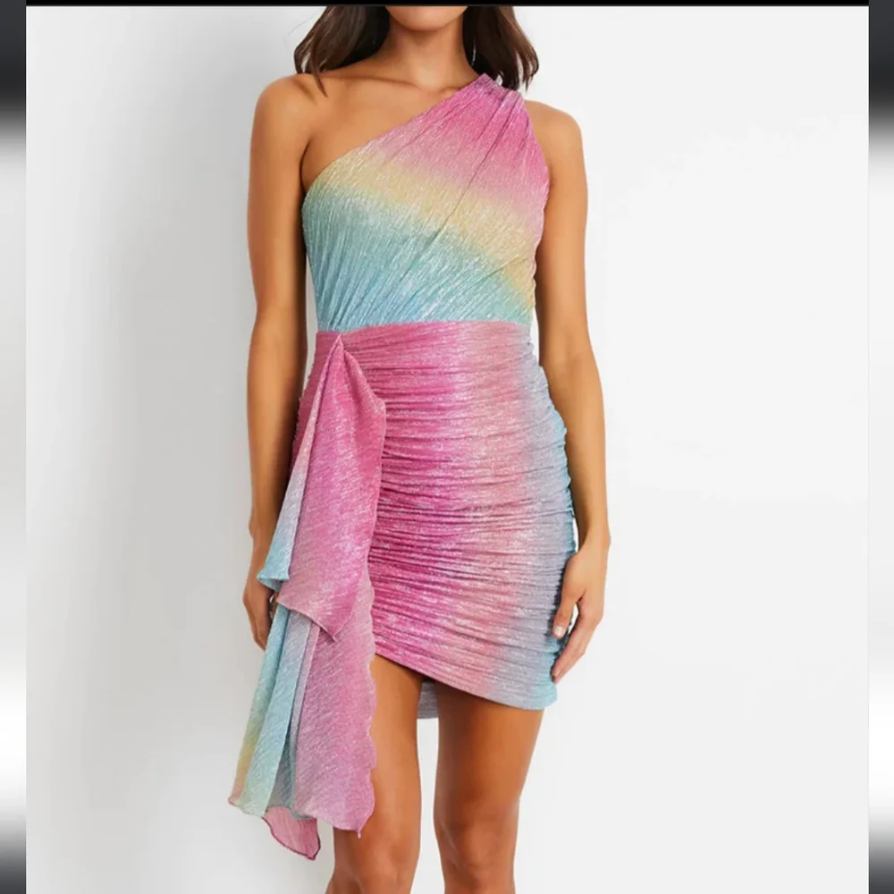 Patbo Prism Lurex Mini Dress - Picture 7 of 15